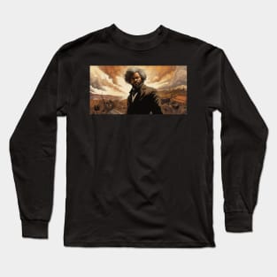 Frederick Douglass Long Sleeve T-Shirt